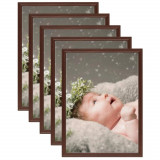 Cumpara ieftin Rame foto colaj pentru masă 5 buc. roșu &icirc;nchis 13x18 cm