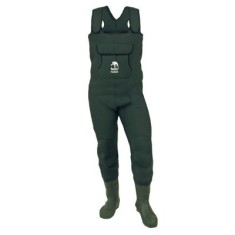 Cizme piept/vader neopren 4 mm Behr, geanta de transport, verde 40/41 EU