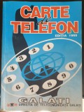 Carte de telefon Galati 1995, 500 pagini, stare perfecta