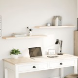 vidaXL Rafturi plutitoare, 2 buc., 110x23,5x4 cm, lemn prelucrat