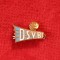 Insigna volei - Federatia de Volei din DDR (Germania Democrata)