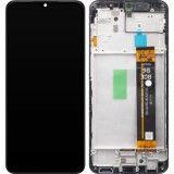 DISPLAY LCD CU TOUCHSCREEN SAMSUNG A235 GALAXY A23 4G NEGRU CU RAMA