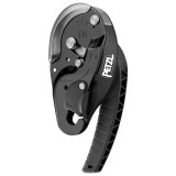 Coborator Autoblocant Petzl I&#039;D S, Functie Antipanica, 10-11.5mm, 250kg, Alpinism, Negru