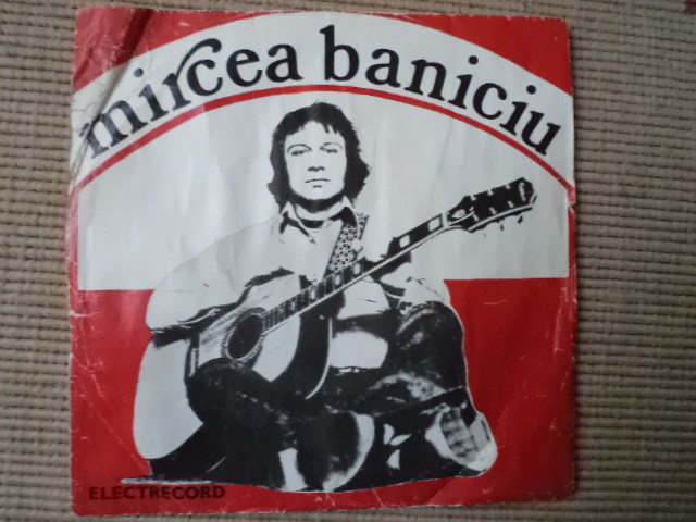 Mircea Baniciu 1979 disc single 7&quot; vinyl muzica folk rock pop EP EDC 10604 VG