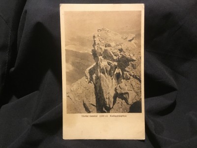 carte postala necirculata - Varful Ineului / perioada interbelica ! foto