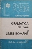 Ion Coteanu - Gramatica de baza a limbii romane (Editia: 1982)
