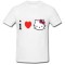 Tricou &quot; I love Hello Kitty &quot;