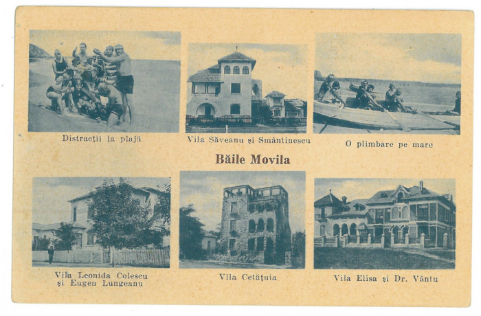 3910 - Baile MOVILA, Eforie Sud, Constanta, Romania - old postcard - unused