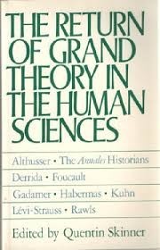 THE RETURN OF GRAND THEORY IN THE HUMAN SCIENCES (CARTE IN LIMBA ENGLEZA) foto