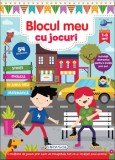 Cumpara ieftin Blocul meu cu jocuri. 54 abtibilduri. 7-8 ani/***, Girasol