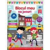 Blocul meu cu jocuri. 54 abtibilduri. 7-8 ani/***