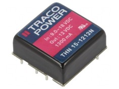 Convertor DC/DC 15W 9-18V la 12V 1.3A THN 15-1212N