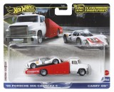 HOT WHEELS TRANSPORTATOR CARRY ON CU MASINUTA PORSCHE CARRERA 906 SCARA 1:64 SuperHeroes ToysZone