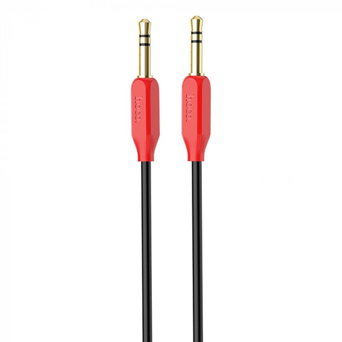 Cablu Audio AUX Jack 3.5mm (Rosu) HOCO UPA11