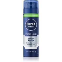 Nivea Men Protect &amp; Care spumă pentru bărbierit pentru barbati 200 ml