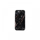 Husa iPhone 14 Burga Dual Layer Rose Gold Marble