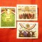3 Timbre Irak 1986 si 1989 cu Sadam Husein , stampilate