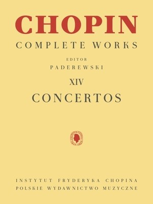 Concertos: Piano Reduction for Two Pianos Chopin Complete Works Vol. XIV foto