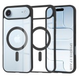 Husa iPhone 17 Air Asteroid GSM MagSafe Pro, negru