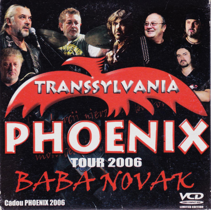 VCD Rock: Transsylvania Phoenix - Baba Novak ( original, stare foarte buna )