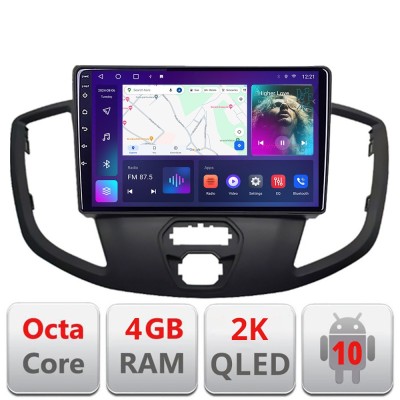 Navigatie Ford Transit V363 2015-2021 Android ecran Qled 2K Octa core 4+32 Kit-custom+EDT-E409-2K CarStore Technology foto