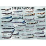 Cumpara ieftin Puzzle Eurographics - Modern Warplanes, 1000 piese