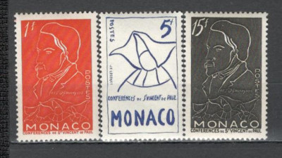 Monaco.1954 100 ani moarte F.Ozaman-istoric literar SM.360 foto