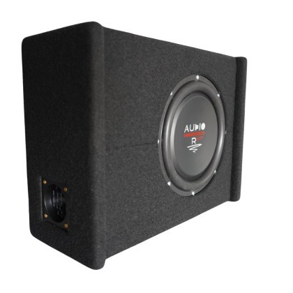 Subwoofer Activ Facedown cu Bass Refelex Audio System M-400.1MD+ R 10 FLAT EVO3, 300 W RMS, 400 W MAX, 4 ohm, 250 mm, 10&quot;, bass reflex, amplificator i