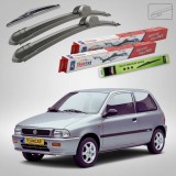 Cumpara ieftin Ștergătoare Suzuki Alto III EF 1994-2002 | Set Față și Spate Flat &ndash; TeamCar&reg;