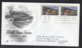 United States 1972 Wolf Trap theatre x 2 FDC K.679