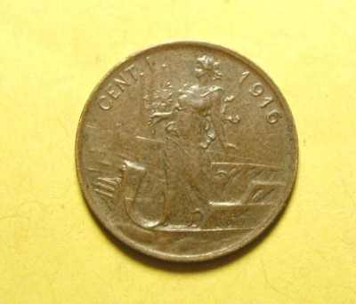 ITALIA 1 CENTISIMO 1916 foto