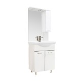 Leziter Mobilier complet de baie Vanessa 65 alb Mobalis Homvera