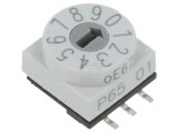 &Icirc;ntrerupător codificare DEC/BCD SMD 10 poziții 80m&Omega;