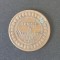 Tunisia 5 Centimes 1917 moneda bronz km # 235 Muhammad V