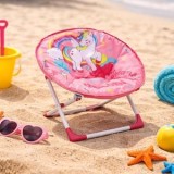 Scaun Fotoliu Pliabil Unicorn pentru Copii - Metal, Rezistent la Apă, CMCLASS