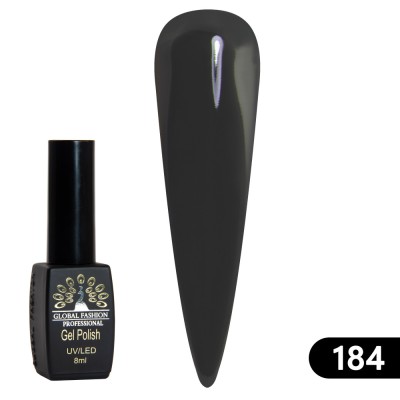 Oja semipermanenta BLACK ELITE, Global Fashion 8 ml, 184 foto