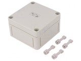 Carcasă Universală Polistiren Gri 94x94x57mm