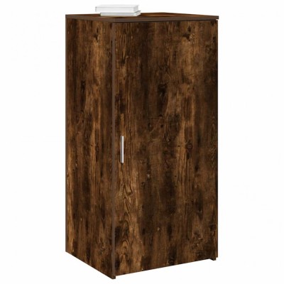 vidaXL Dulap depozitare stejar fumuriu 50x45x103,5 cm lemn prelucrat 859046 foto