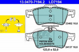 Set placute frana,frana disc OPEL VECTRA C (2002 - 2016) ATE 13.0470-7194.2