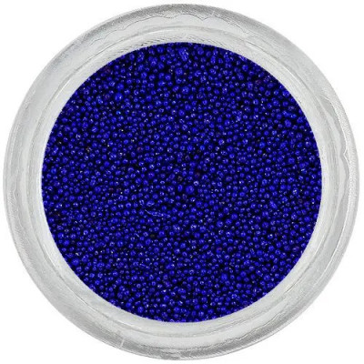 Perle decorative - bleumarin, 0,5mm foto