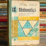 Matematică, Geometrie Și Trigonometrie - Manual Clasa A IX-a - Augustin Coța