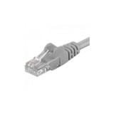 Patchcord UTP RJ45-RJ45 Cat.6, LSZH, 24AWG, 10m, gri - EMTEX &quot;UTP-6-10-G-EMT&quot; (timbru verde 0.18 lei)