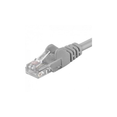 Patchcord UTP RJ45-RJ45 Cat.5e, LSZH, 0.5m, gri - EMTEX &amp;quot;UTP-5E-0.5-G-LSZH-EMT&amp;quot; (timbru verde 0.08 lei) foto