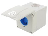 Conector alimentare AC trifazate 16A, 250VAC, IP44 - SEZ DK