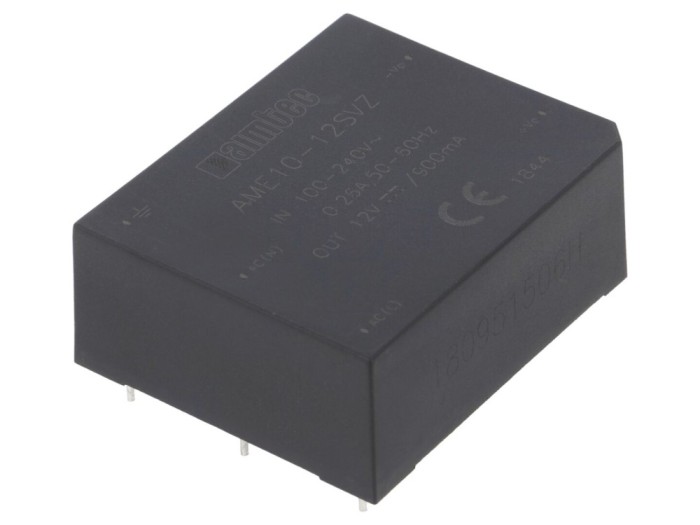 Convertor AC/DC 10,8W 12VDC