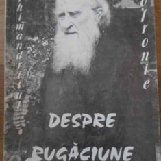 DESPRE RUGACIUNE-ARHIM. SOFRONIE