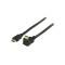 Cablu HDMI 90 grade cu functie Ethernet 5m VALUELINE