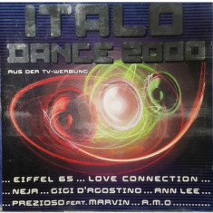 CD 2XCD Various ‎– Italo Dance 2000 (M) NOU ; SIGILAT !