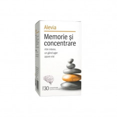 Memorie si concentrare, 30 comprimate, Alevia