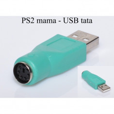 Adaptor PS2 mama - USB tata foto